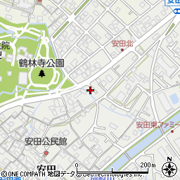 兵庫県加古川市尾上町安田66周辺の地図