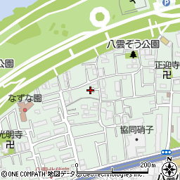 大阪府守口市八雲北町3丁目24周辺の地図