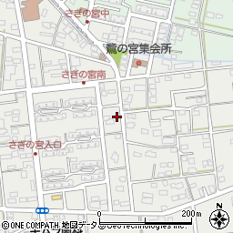 静岡県浜松市中央区市野町498周辺の地図