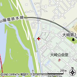 兵庫県加古川市尾上町養田305-2周辺の地図