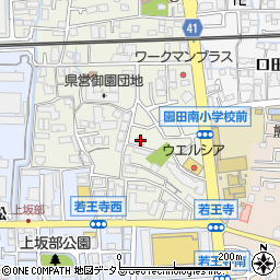 濱野共同住宅周辺の地図