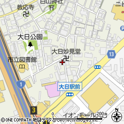 新生商会大阪営業所周辺の地図
