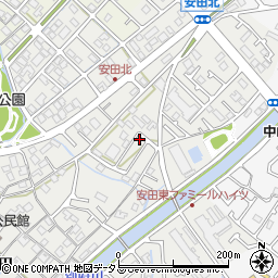 兵庫県加古川市尾上町安田77-12周辺の地図