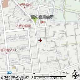静岡県浜松市中央区市野町433周辺の地図