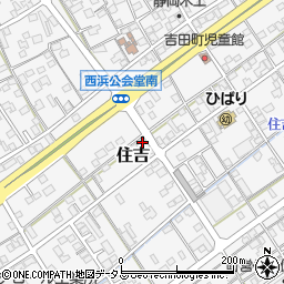 静岡県榛原郡吉田町住吉4213周辺の地図