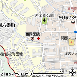 兵庫県西宮市樋之池町27-41周辺の地図