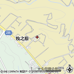 静岡県牧之原市静谷2519-6周辺の地図