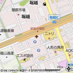 マクドナルド袋井インター店周辺の地図