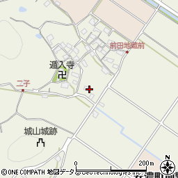 三重県津市安濃町中川677周辺の地図
