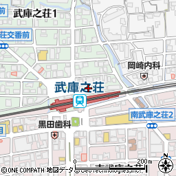 グランス珈琲館 武庫之荘店周辺の地図