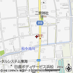 静岡県浜松市中央区貴平町271周辺の地図