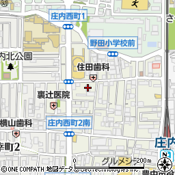 西口文化住宅周辺の地図