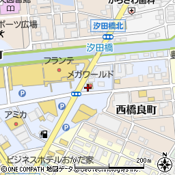 愛知県豊橋市牟呂町扇田周辺の地図