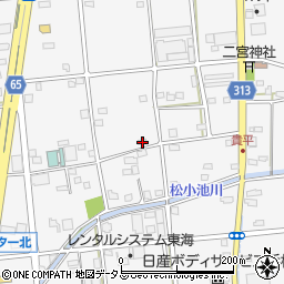 静岡県浜松市中央区貴平町369周辺の地図
