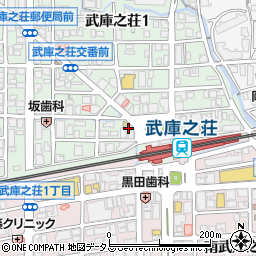 ミスタードーナツ 武庫之荘駅前周辺の地図