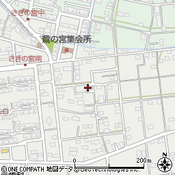 静岡県浜松市中央区市野町436周辺の地図