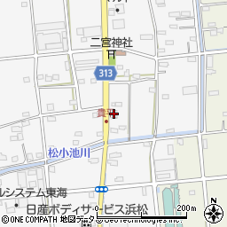 静岡県浜松市中央区貴平町262周辺の地図