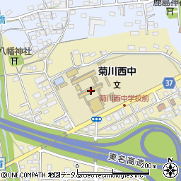 静岡県菊川市加茂38周辺の地図