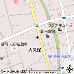 静岡県磐田市大久保482周辺の地図