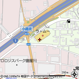 大阪府寝屋川市小路北町2周辺の地図