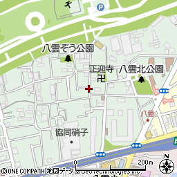 大阪府守口市八雲北町3丁目周辺の地図