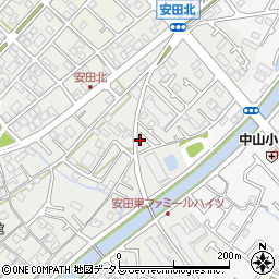 兵庫県加古川市尾上町安田82周辺の地図