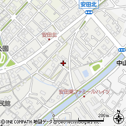 兵庫県加古川市尾上町安田82-5周辺の地図