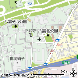 大阪府守口市八雲北町3丁目35周辺の地図