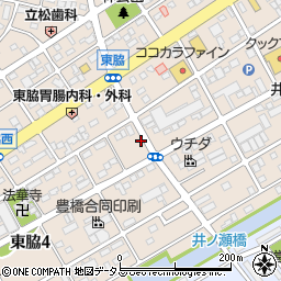 有限会社松井クリーニング　東脇店周辺の地図
