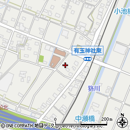 静岡県浜松市中央区有玉南町1432周辺の地図