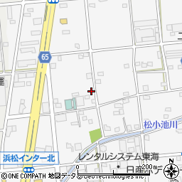 静岡県浜松市中央区貴平町457周辺の地図