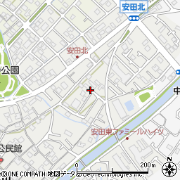 兵庫県加古川市尾上町安田77-4周辺の地図