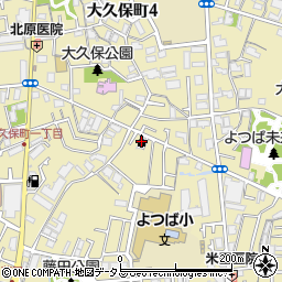 日本バプテスト連盟北大阪キリスト教会周辺の地図