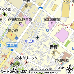 兵庫県赤穂市中広975周辺の地図
