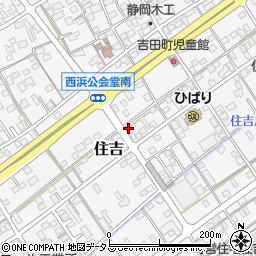 静岡県榛原郡吉田町住吉4211周辺の地図