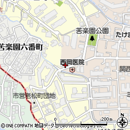 兵庫県西宮市樋之池町28-7周辺の地図