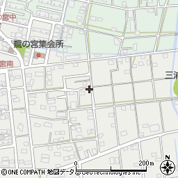 静岡県浜松市中央区市野町410周辺の地図