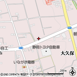 静岡県磐田市大久保10-10周辺の地図