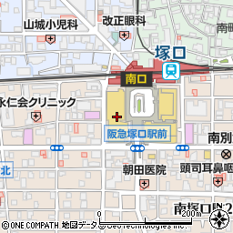 買取専門店大吉ソコラ塚口店周辺の地図