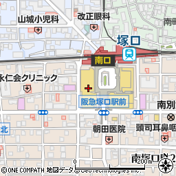 塚口さんさんタウン３番館周辺の地図