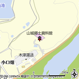 京都府木津川市山城町上狛千両岩周辺の地図