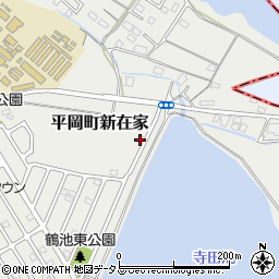 兵庫県加古川市平岡町新在家2593-10周辺の地図