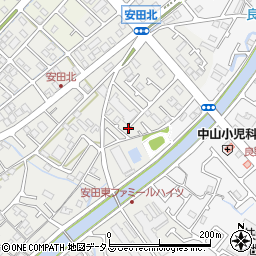 兵庫県加古川市尾上町安田86-8周辺の地図
