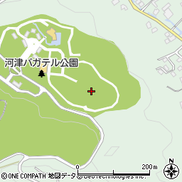 河津バガテル公園　ローズガーデン周辺の地図
