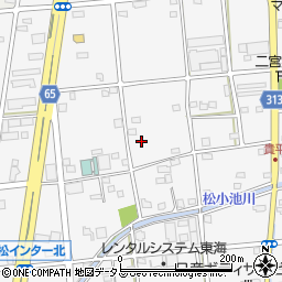 静岡県浜松市中央区貴平町373周辺の地図