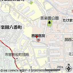 兵庫県西宮市樋之池町28-6周辺の地図