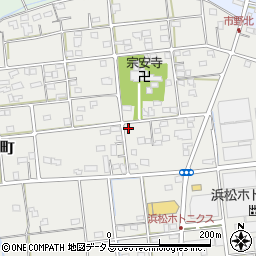 静岡県浜松市中央区市野町251周辺の地図