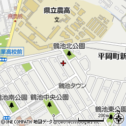 兵庫県加古川市平岡町新在家1192-339周辺の地図