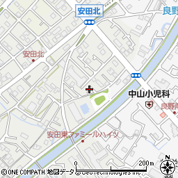 兵庫県加古川市尾上町安田93周辺の地図