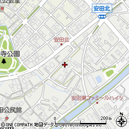 兵庫県加古川市尾上町安田73周辺の地図